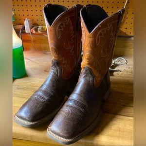 Ariat Leather Cowboy Boots